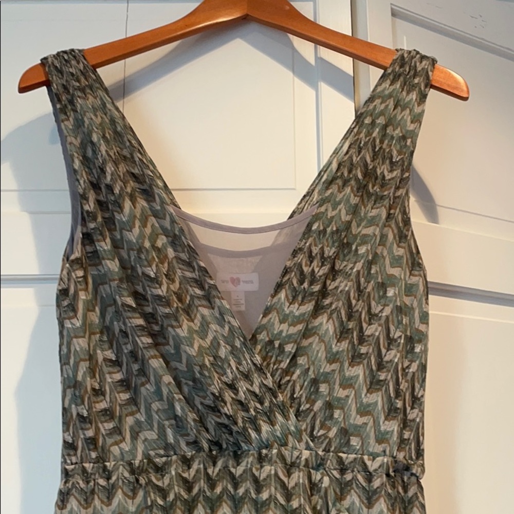 We Love Vera Silk and Cotton Dress from Anthro